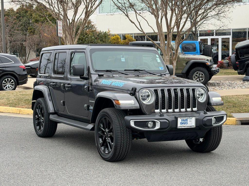 used 2021 Jeep Wrangler Unlimited 4xe car, priced at $25,155