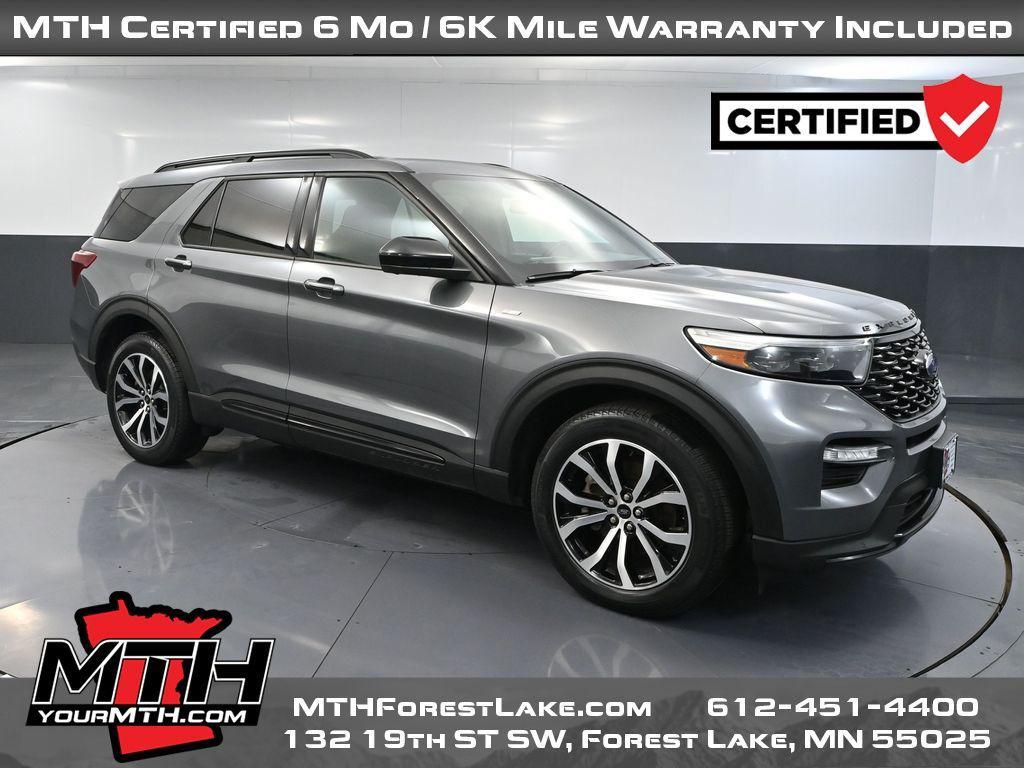 used 2022 Ford Explorer car, priced at $34,893