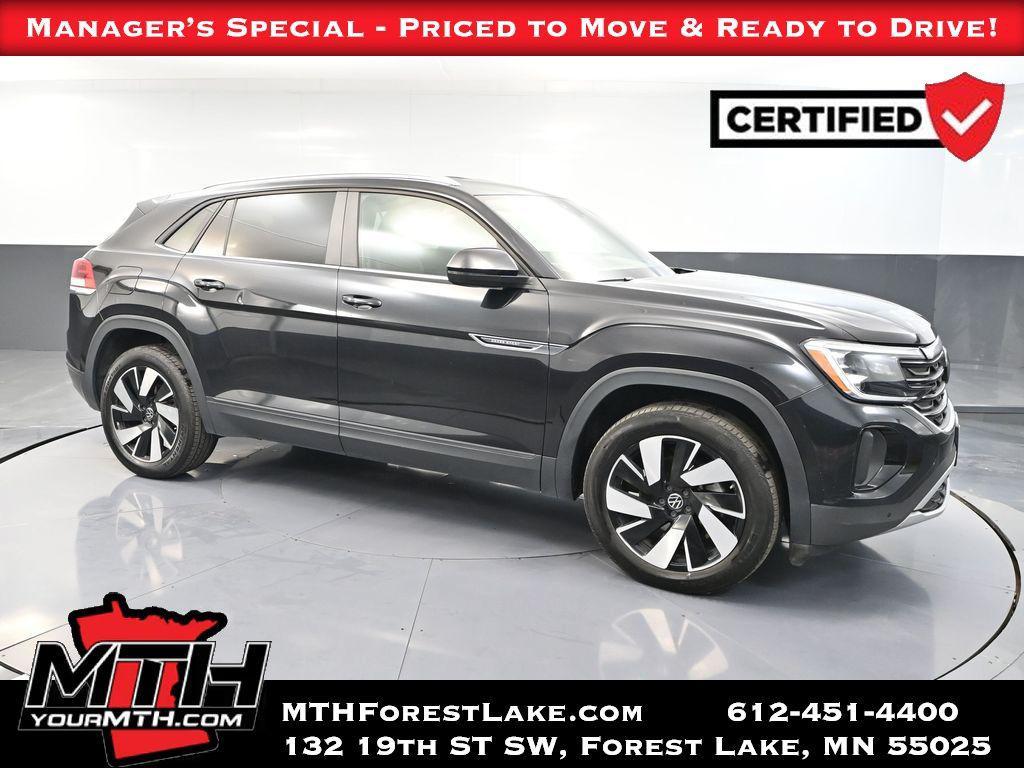 used 2024 Volkswagen Atlas Cross Sport car, priced at $28,693