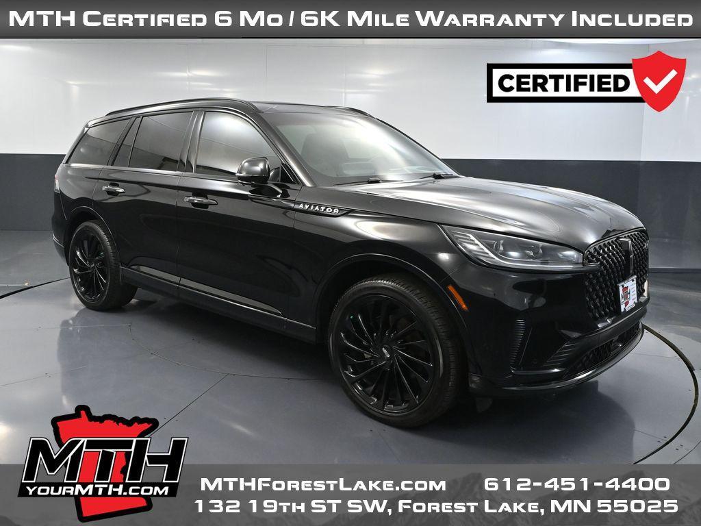 used 2025 Lincoln Aviator car, priced at $60,593