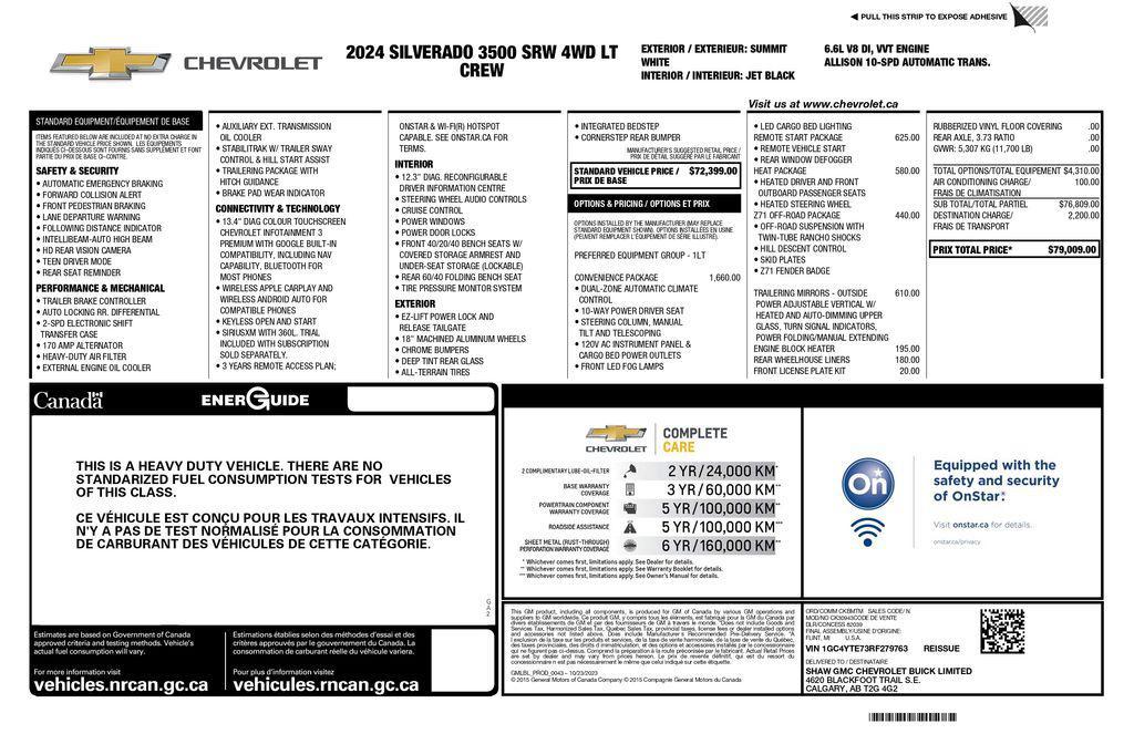 used 2024 Chevrolet Silverado 3500 car, priced at $52,693