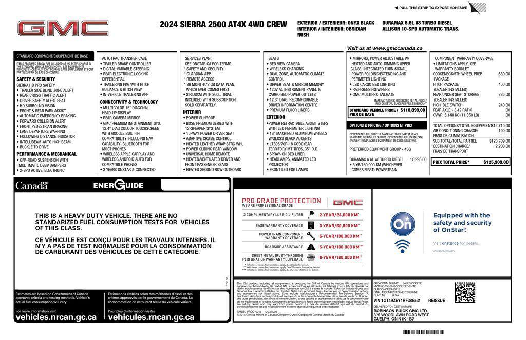 used 2024 GMC Sierra 2500 car, priced at $74,993