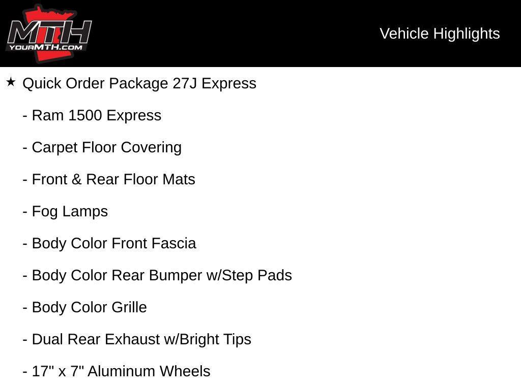 used 2017 Ram 1500 car, priced at $15,693