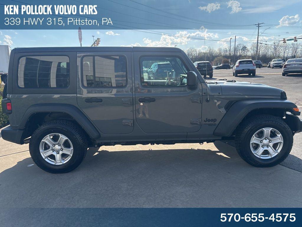 used 2021 Jeep Wrangler Unlimited car, priced at $27,841