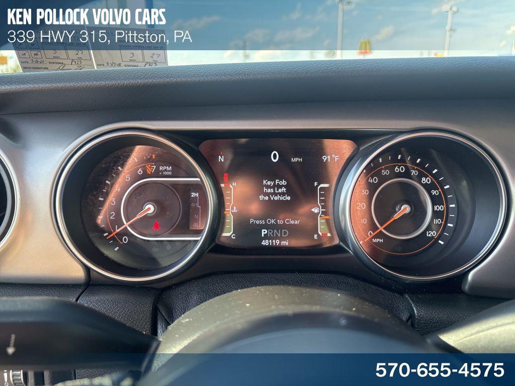 used 2021 Jeep Wrangler Unlimited car, priced at $27,841