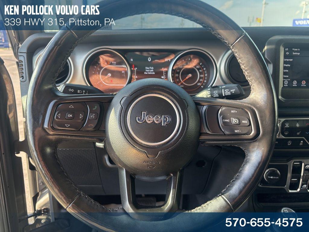 used 2021 Jeep Wrangler Unlimited car, priced at $27,841
