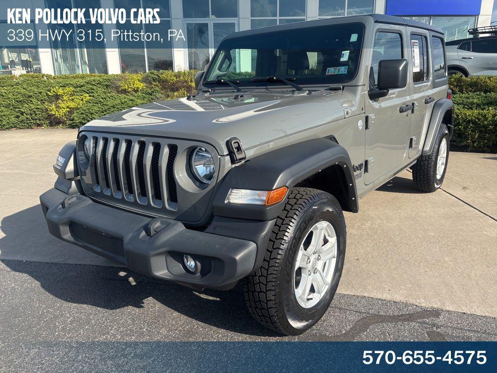 used 2021 Jeep Wrangler Unlimited car, priced at $27,841