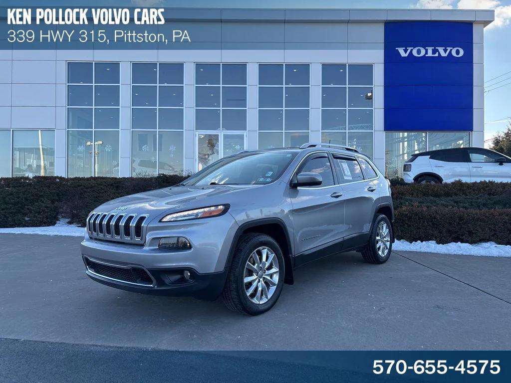 used 2017 Jeep Cherokee car, priced at $13,295