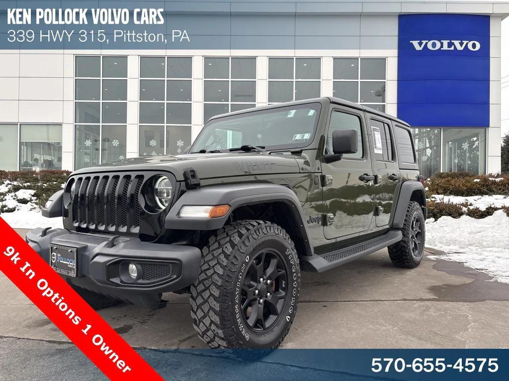 used 2022 Jeep Wrangler car, priced at $28,407