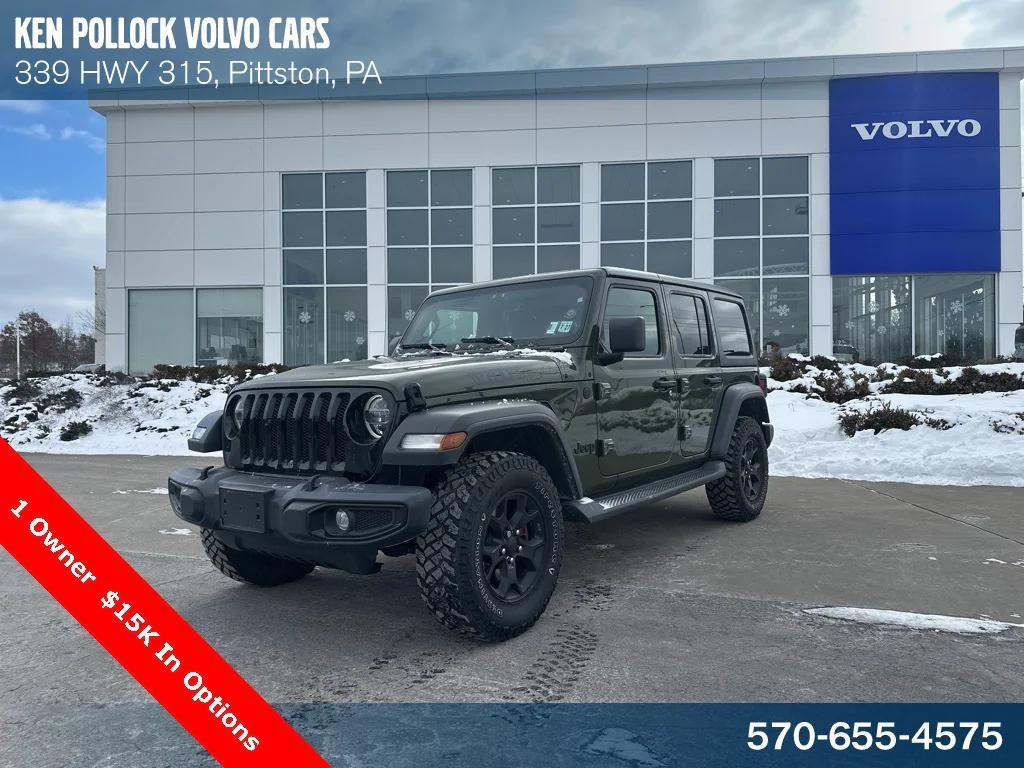 used 2022 Jeep Wrangler car, priced at $28,407