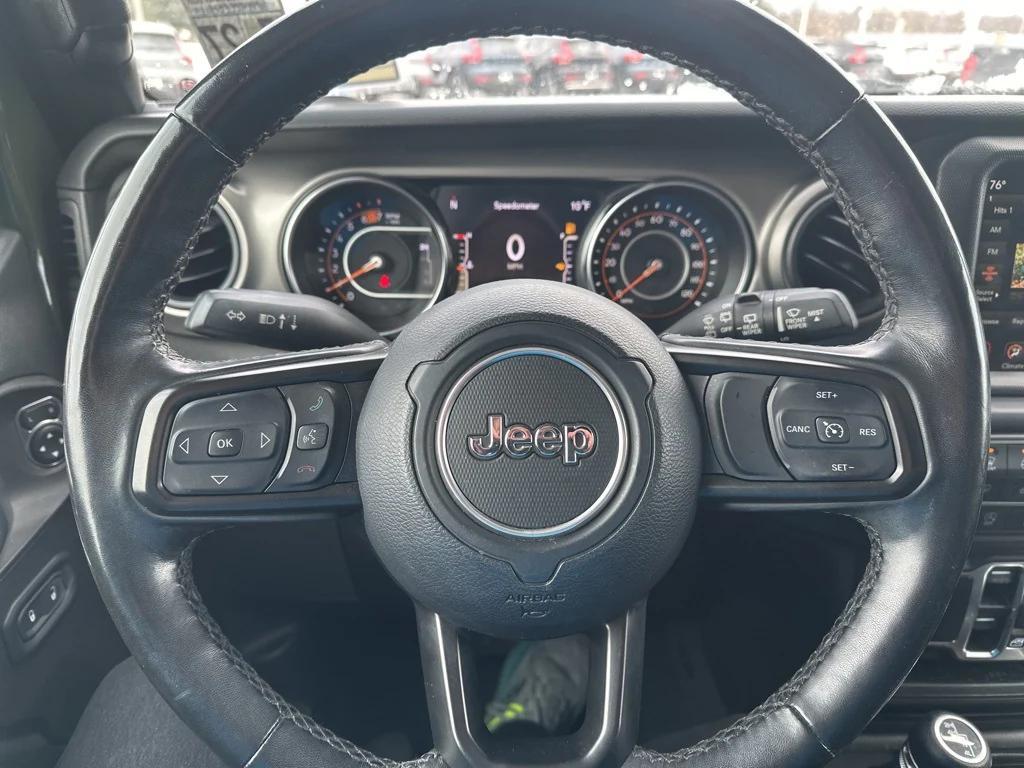 used 2022 Jeep Wrangler car, priced at $28,407