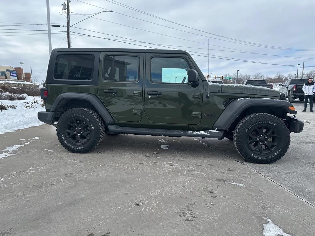 used 2022 Jeep Wrangler car, priced at $28,407