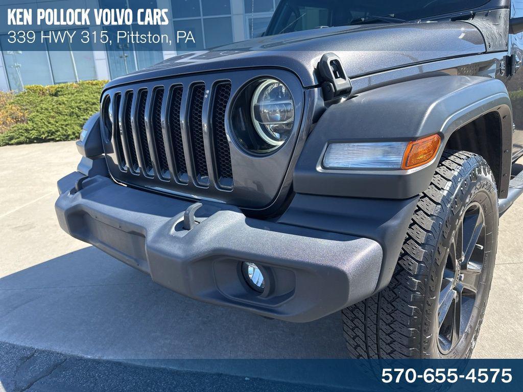 used 2021 Jeep Wrangler Unlimited car, priced at $25,676
