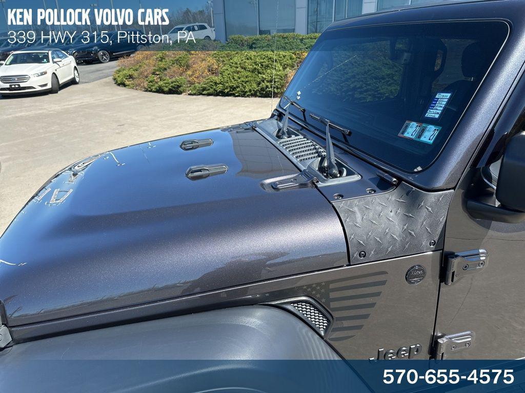 used 2021 Jeep Wrangler Unlimited car, priced at $25,676