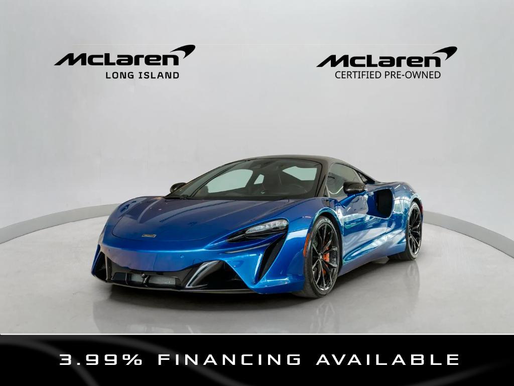 used 2023 McLaren Artura car, priced at $185,888