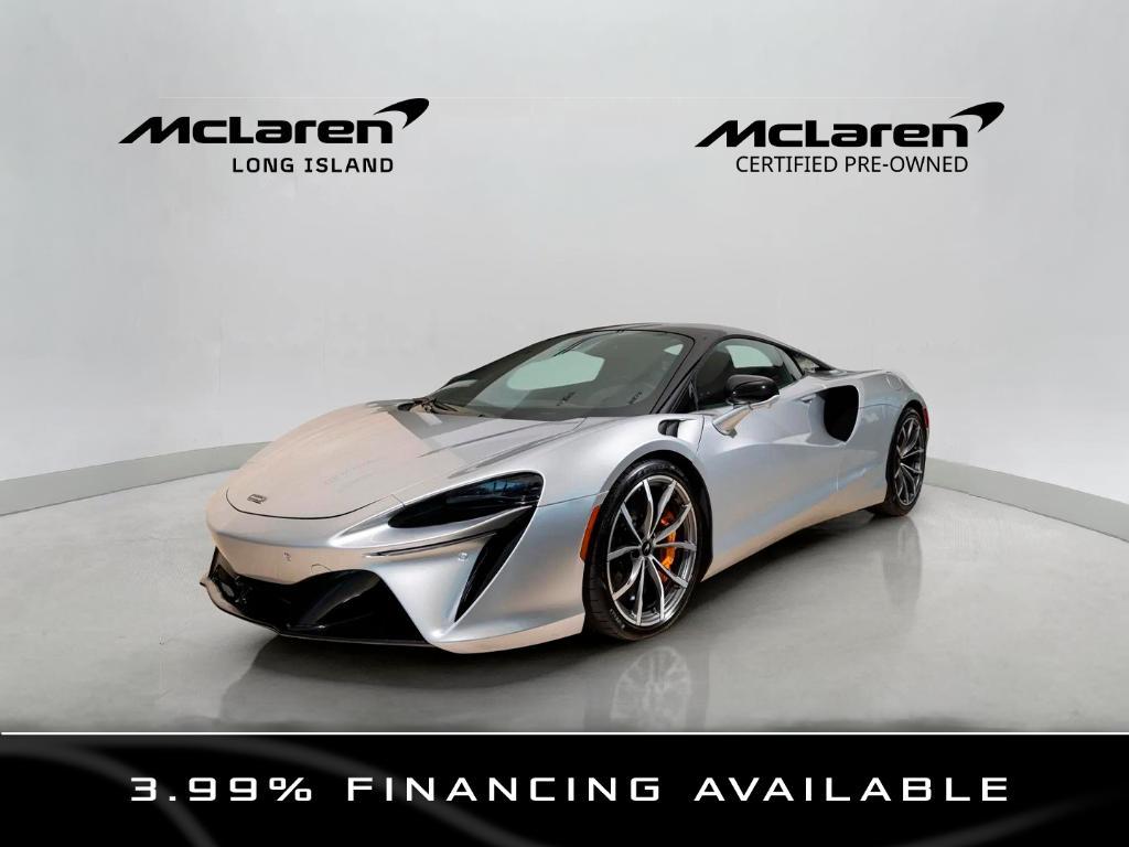 used 2023 McLaren Artura car, priced at $169,888