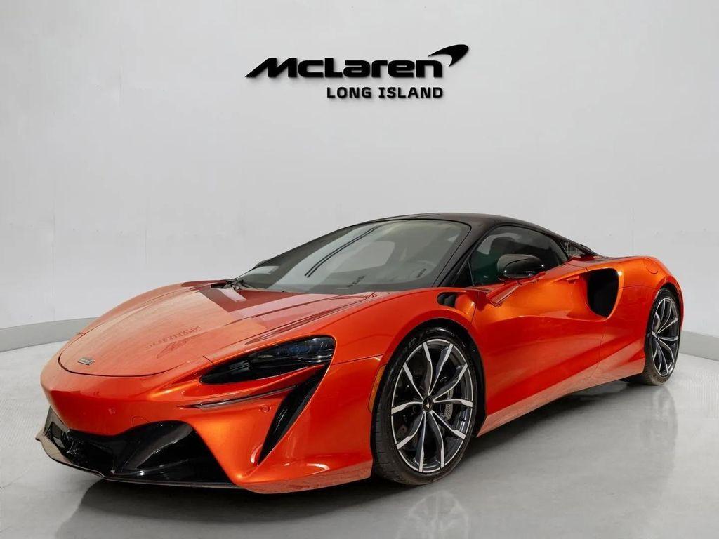 used 2023 McLaren Artura car, priced at $185,888