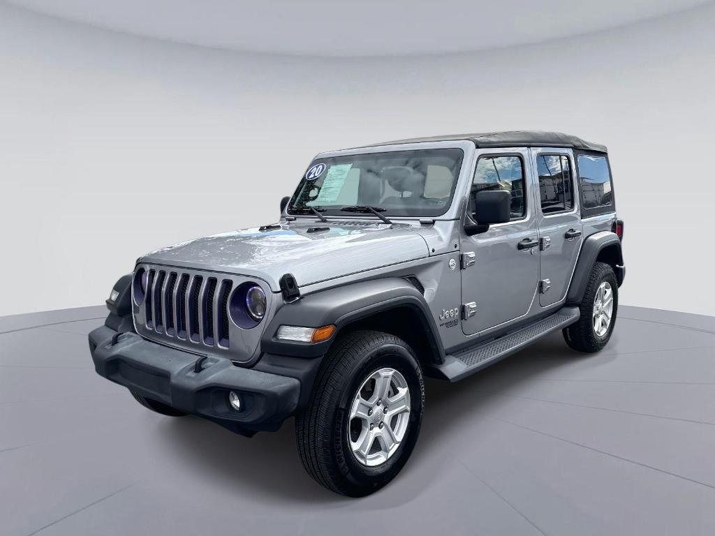used 2020 Jeep Wrangler Unlimited car, priced at $19,595