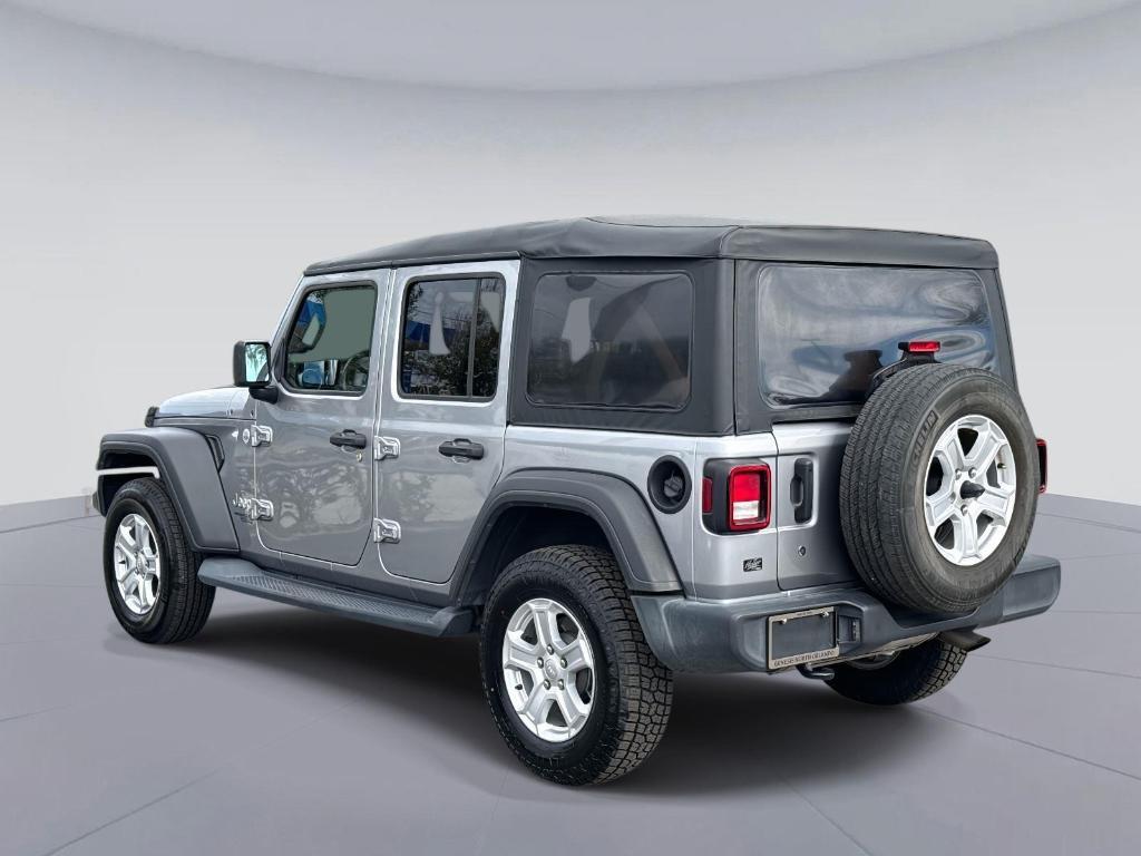 used 2020 Jeep Wrangler Unlimited car, priced at $19,595