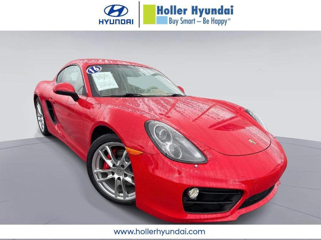 used 2016 Porsche Cayman car, priced at $44,995