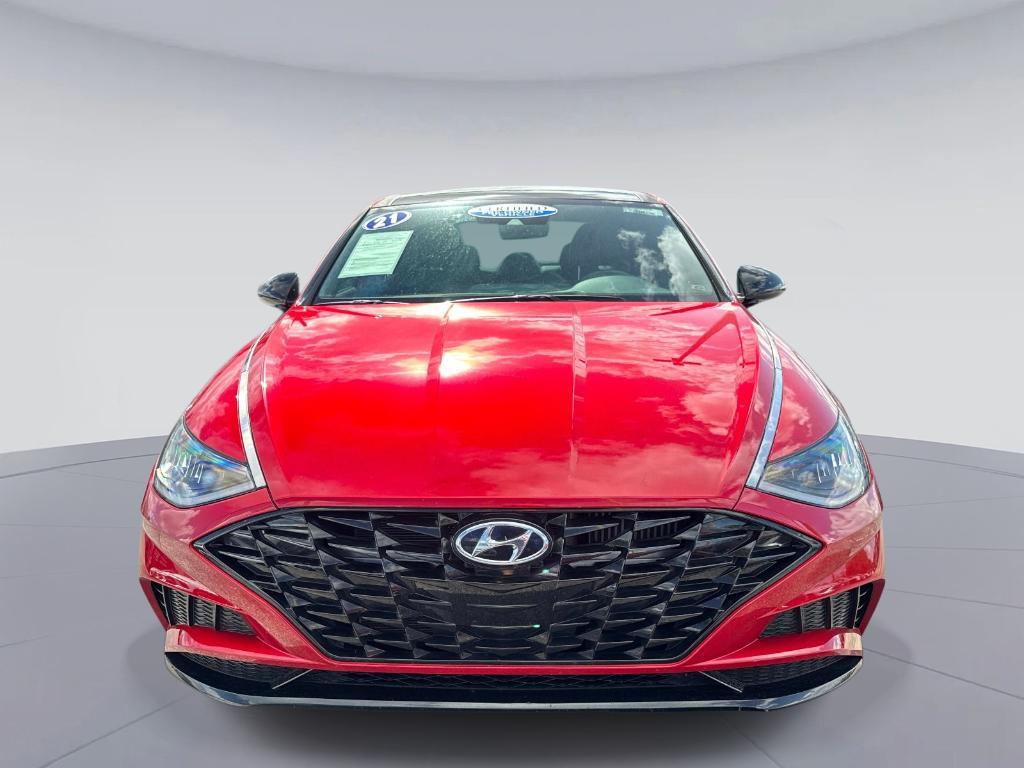 used 2021 Hyundai Sonata car, priced at $16,995