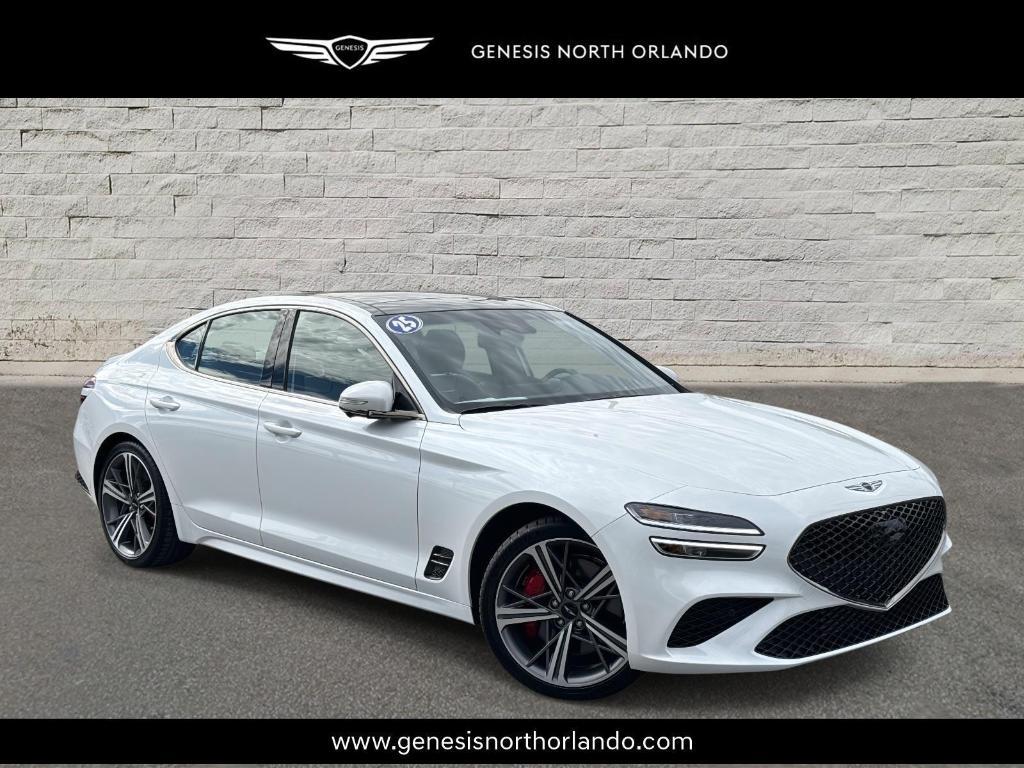 used 2025 Genesis G70 car, priced at $47,393