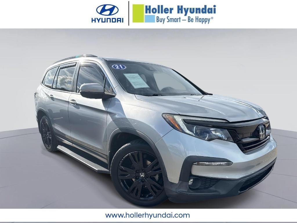 used 2021 Honda Pilot car, priced at $20,995