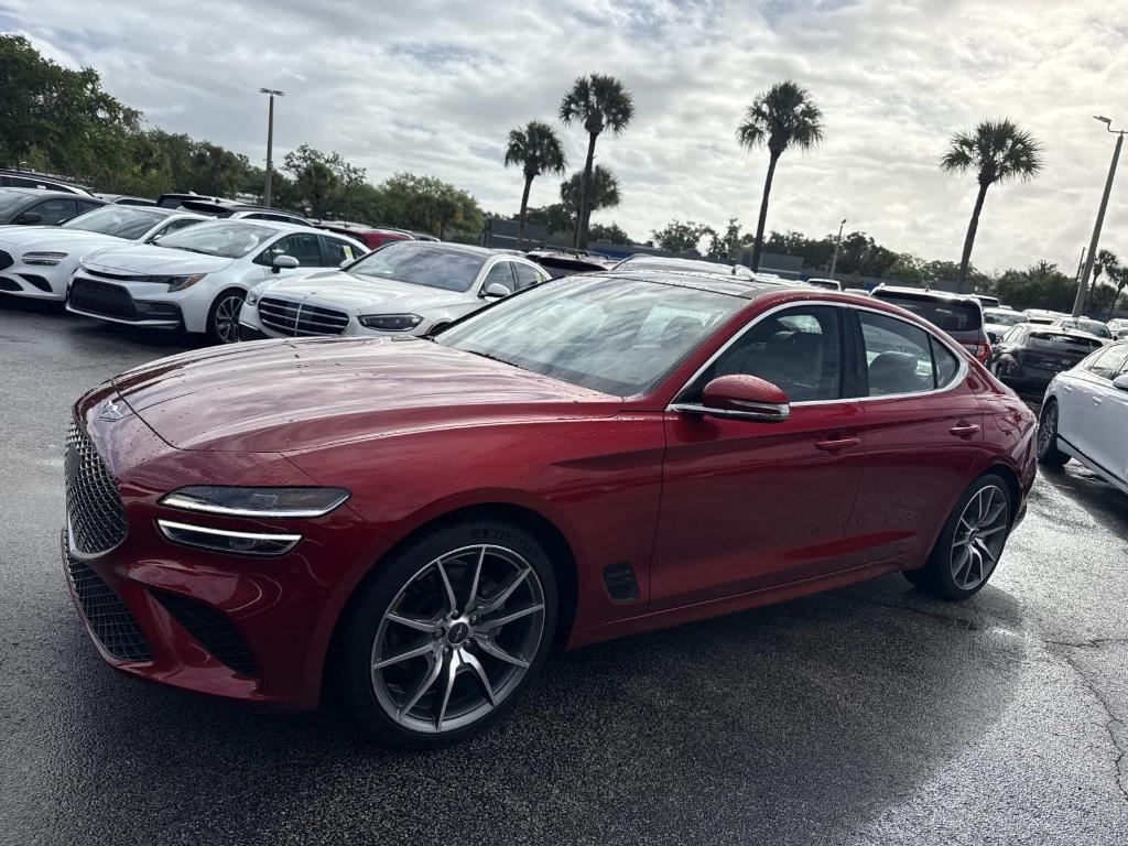 used 2022 Genesis G70 car, priced at $27,995