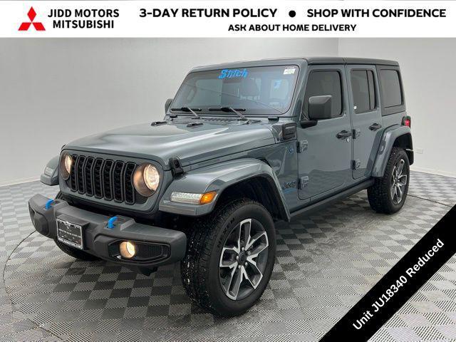 used 2024 Jeep Wrangler 4xe car, priced at $25,985