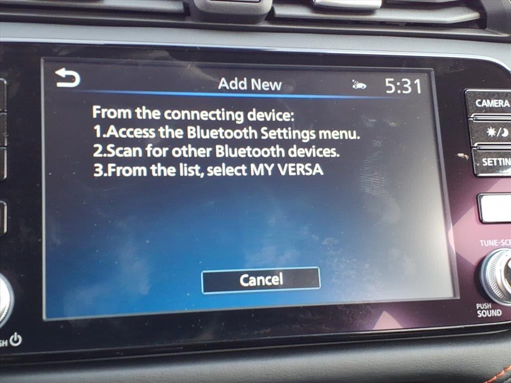 new 2025 Nissan Versa car, priced at $23,500