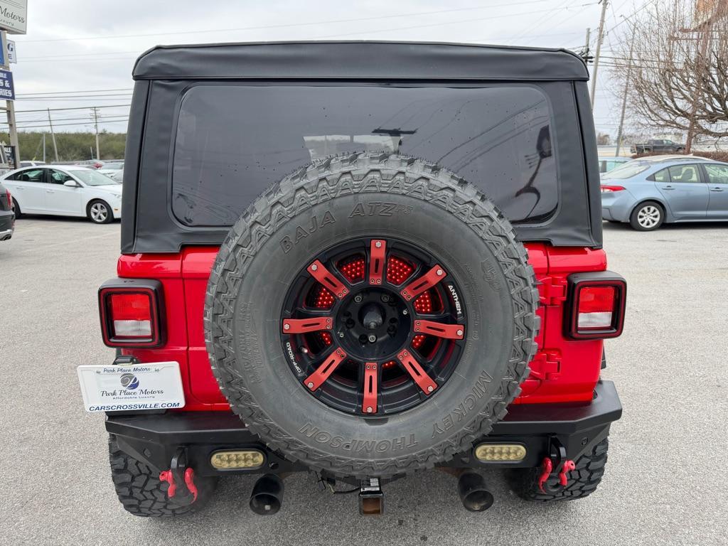 used 2018 Jeep Wrangler Unlimited car, priced at $15,999