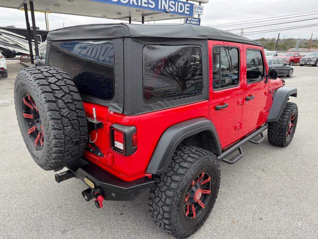 used 2018 Jeep Wrangler Unlimited car, priced at $15,999