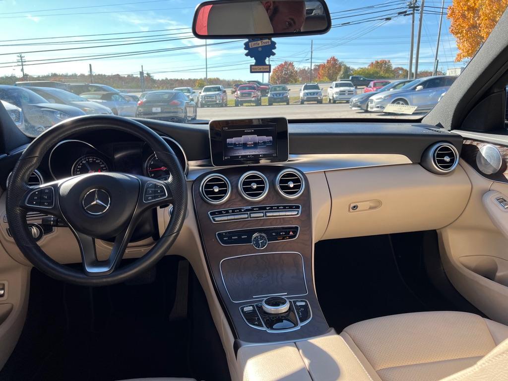 used 2018 Mercedes-Benz C-Class car, priced at $16,999