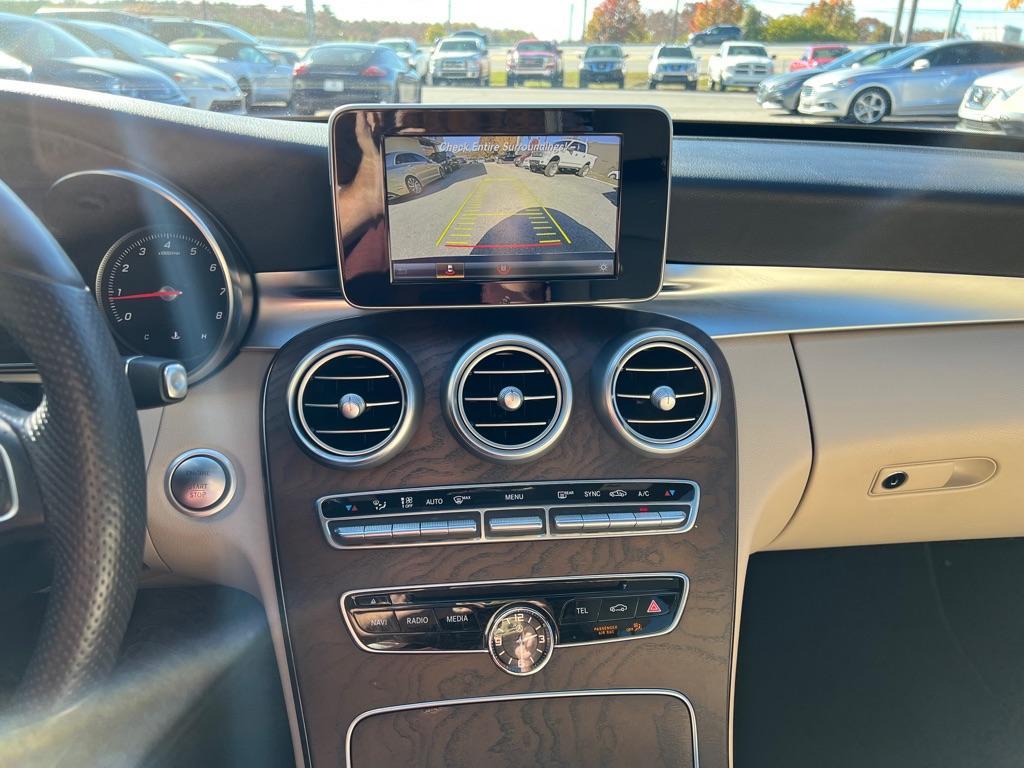 used 2018 Mercedes-Benz C-Class car, priced at $16,999