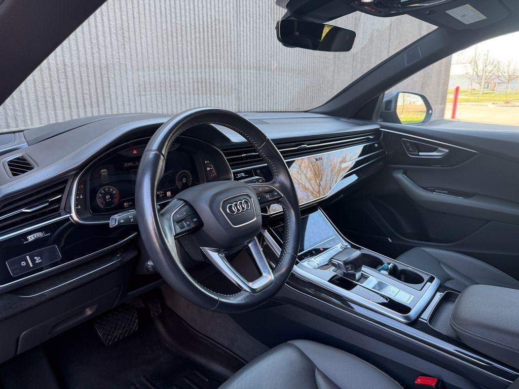 used 2019 Audi Q8 car, priced at $27,933
