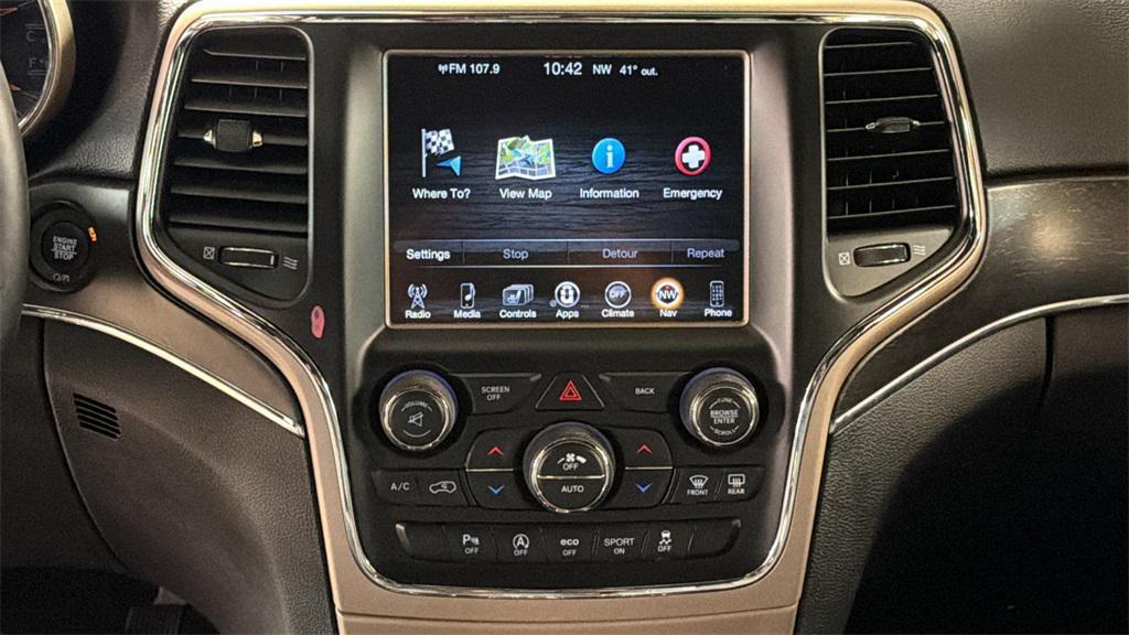 used 2017 Jeep Grand Cherokee car, priced at $16,997