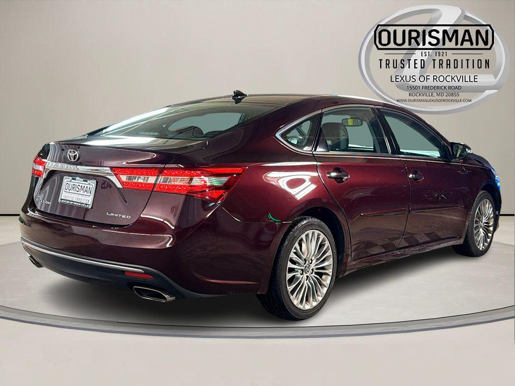 used 2017 Toyota Avalon car, priced at $16,497