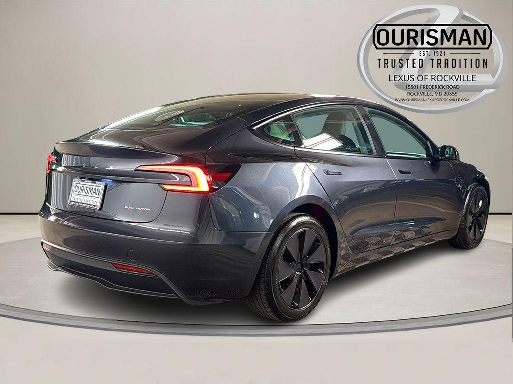 used 2025 Tesla Model 3 car, priced at $37,997