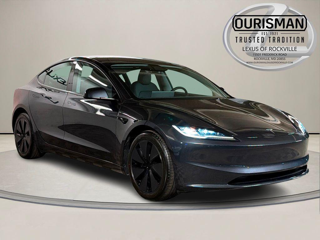 used 2025 Tesla Model 3 car, priced at $37,997