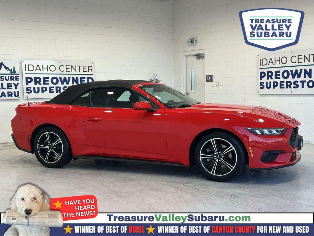 used 2024 Ford Mustang car, priced at $34,481