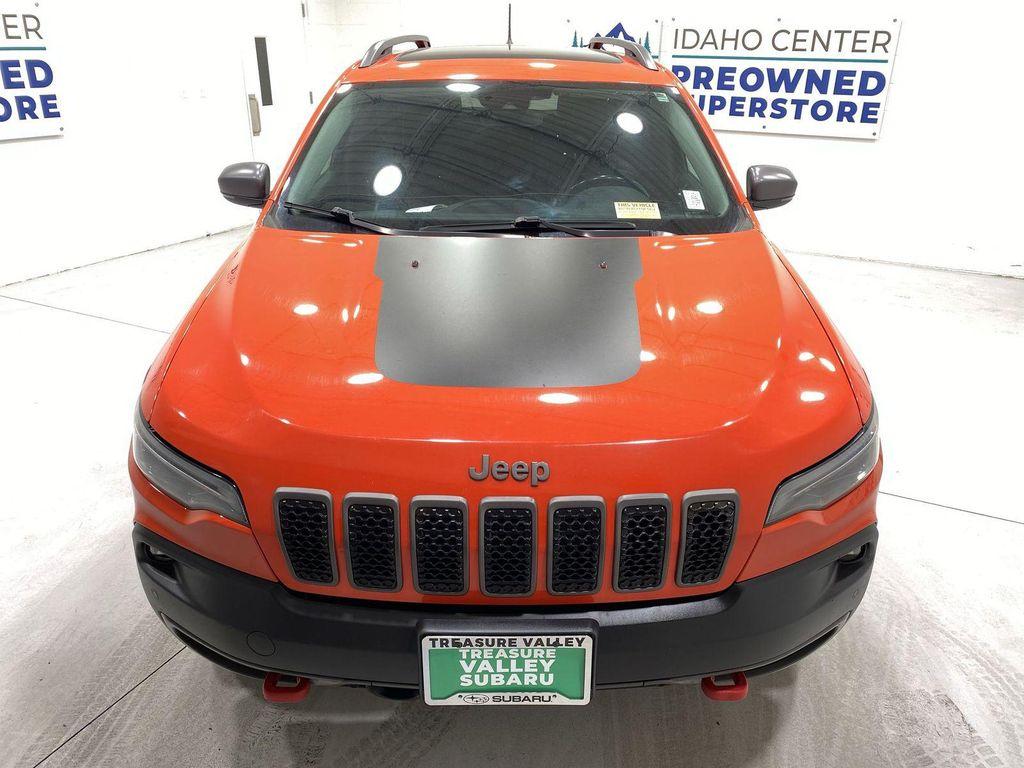 used 2021 Jeep Cherokee car, priced at $22,668