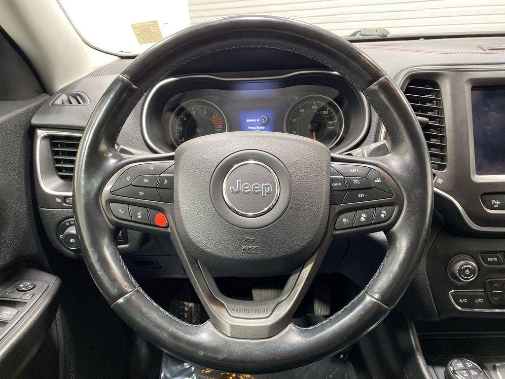 used 2021 Jeep Cherokee car, priced at $22,668