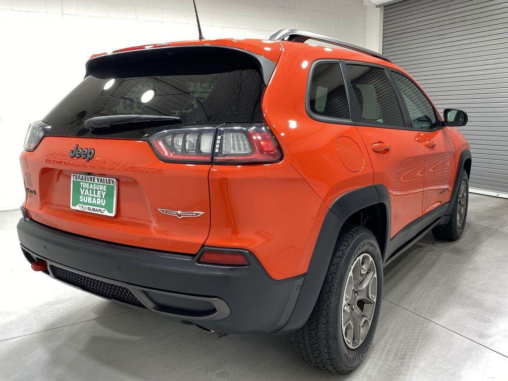 used 2021 Jeep Cherokee car, priced at $22,668