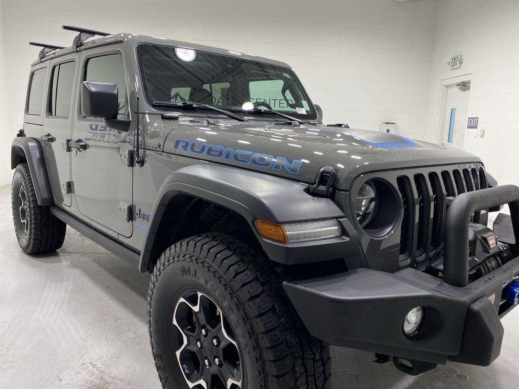 used 2021 Jeep Wrangler Unlimited 4xe car, priced at $29,373