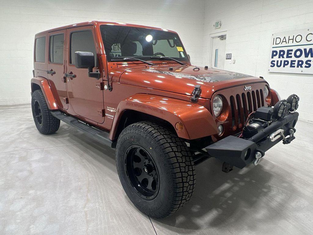 used 2014 Jeep Wrangler Unlimited car, priced at $19,988