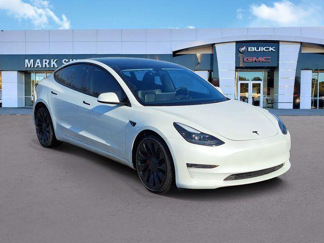 used 2023 Tesla Model 3 car, priced at $30,686