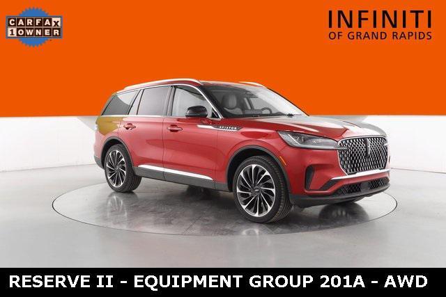 used 2025 Lincoln Aviator car, priced at $66,996