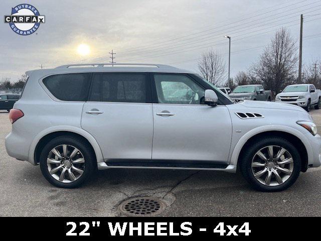 used 2017 INFINITI QX80 car, priced at $19,996