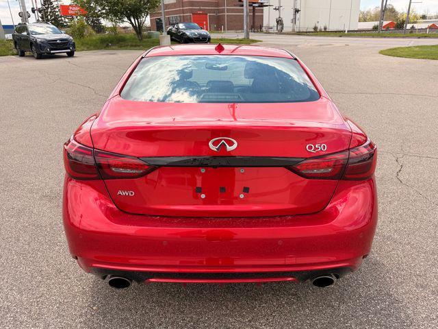 used 2023 INFINITI Q50 car, priced at $35,996