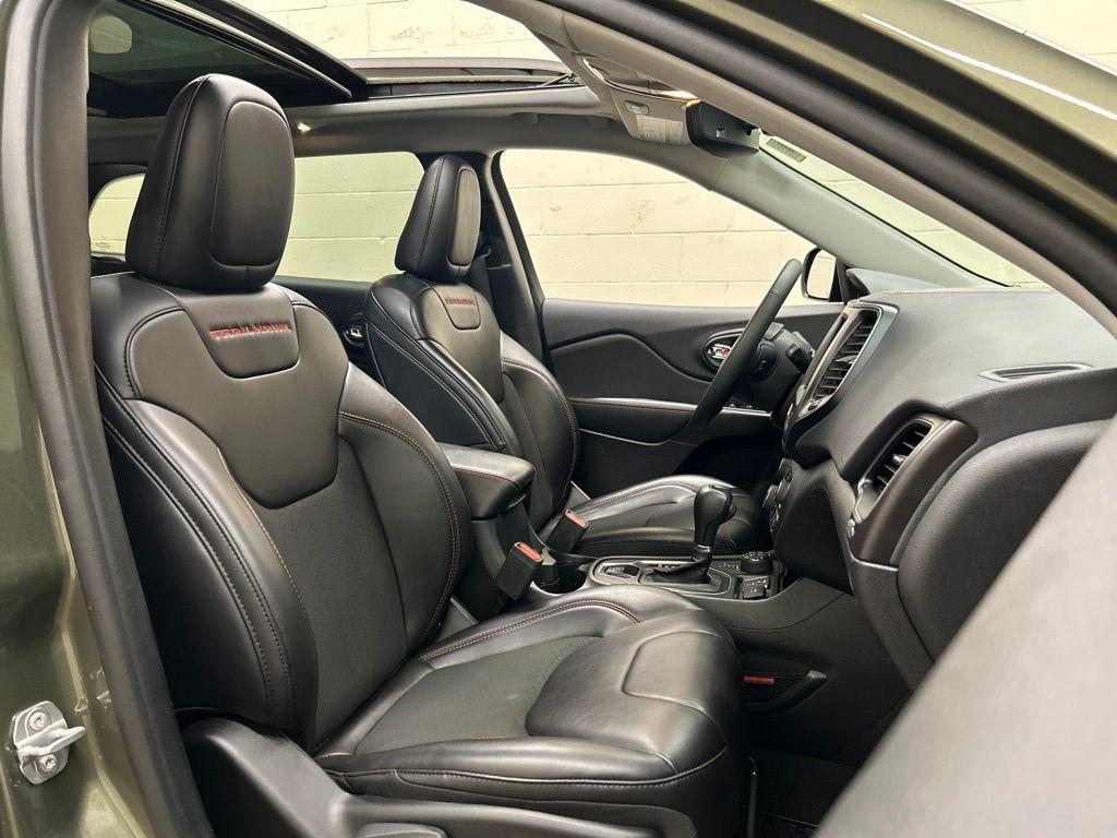 used 2021 Jeep Cherokee car, priced at $21,082